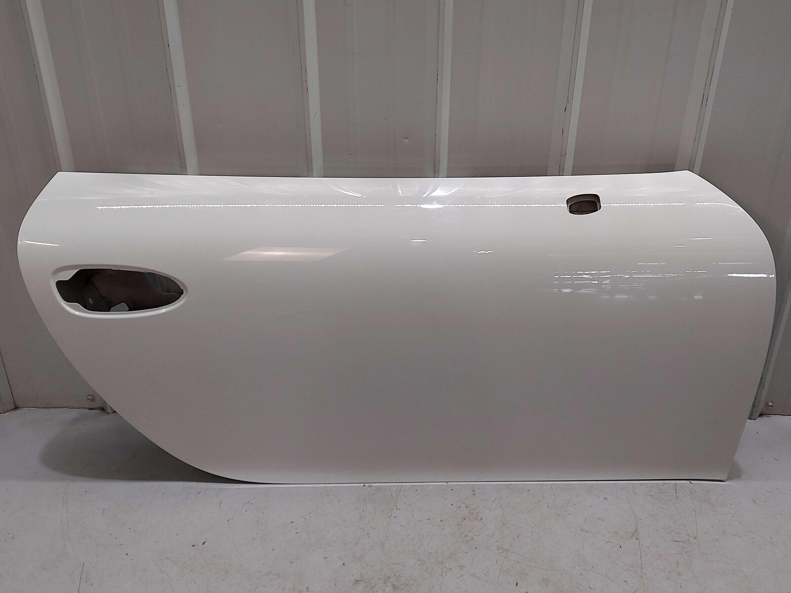 12-16 PORSCHE 911 991 GT3 FRONT RIGHT DOOR SHELL PURE WHITE C9A *NOTE