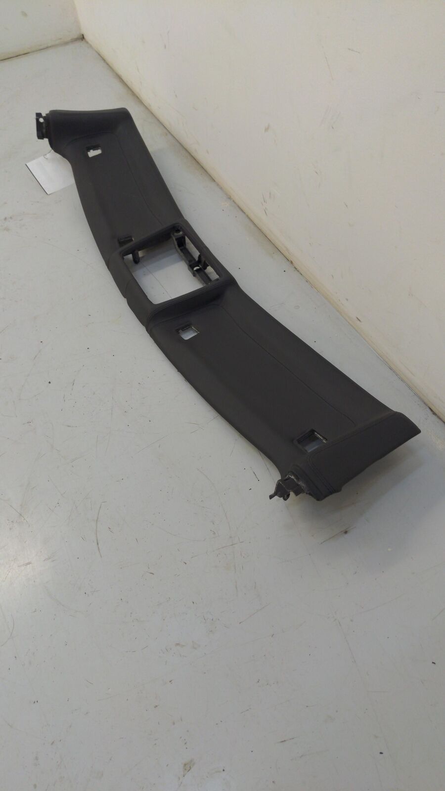 14 JAGUAR F-TYPE Upper Winshield Frame Trim Black Leather EX53-03532-A