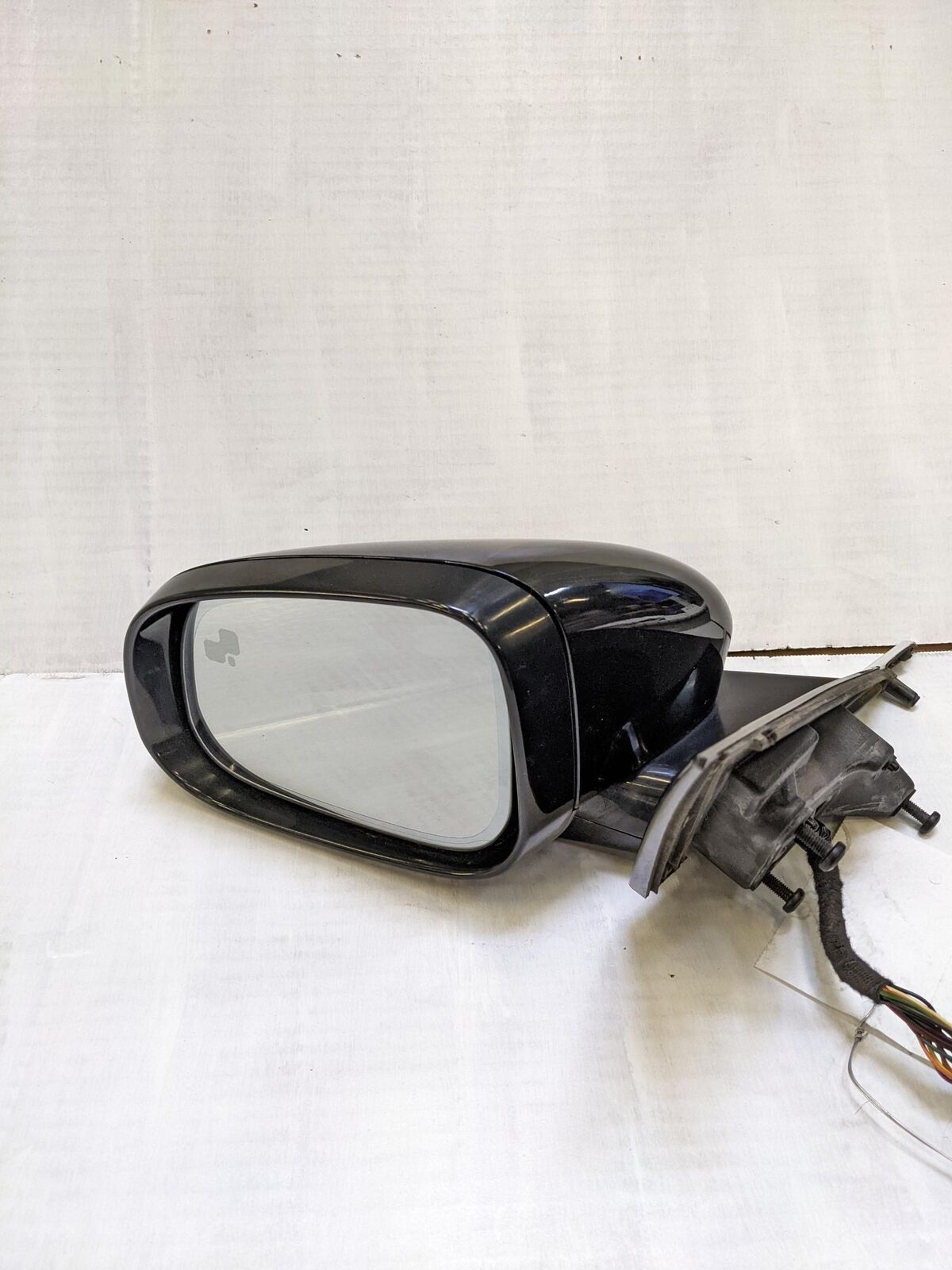 10-15 JAGUAR XF LH Left Door Mirror Black Power Blind Spot Alert