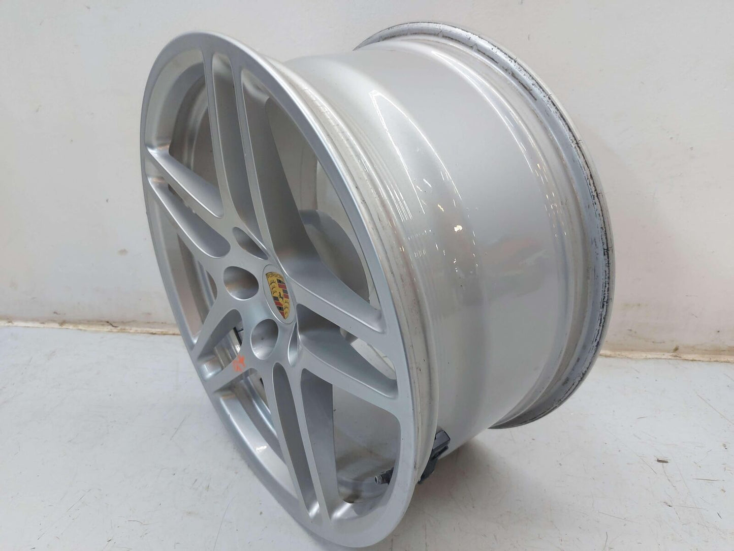 15-21 PORSCHE MACAN 95B S WHEEL RIM 18X9 5 DOUBLE SPOKE ALLOY *NOTE