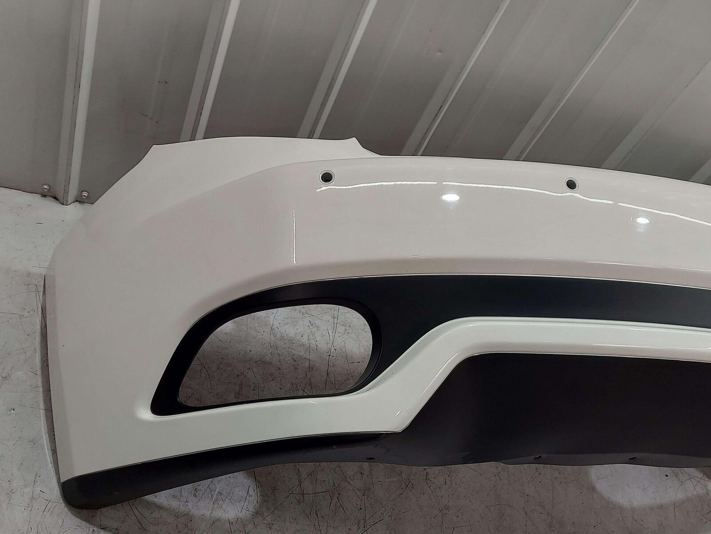 2010 Maserati GranTurismo S M145 Coupe REAR BUMPER BIANCO ELDORADO WHITE