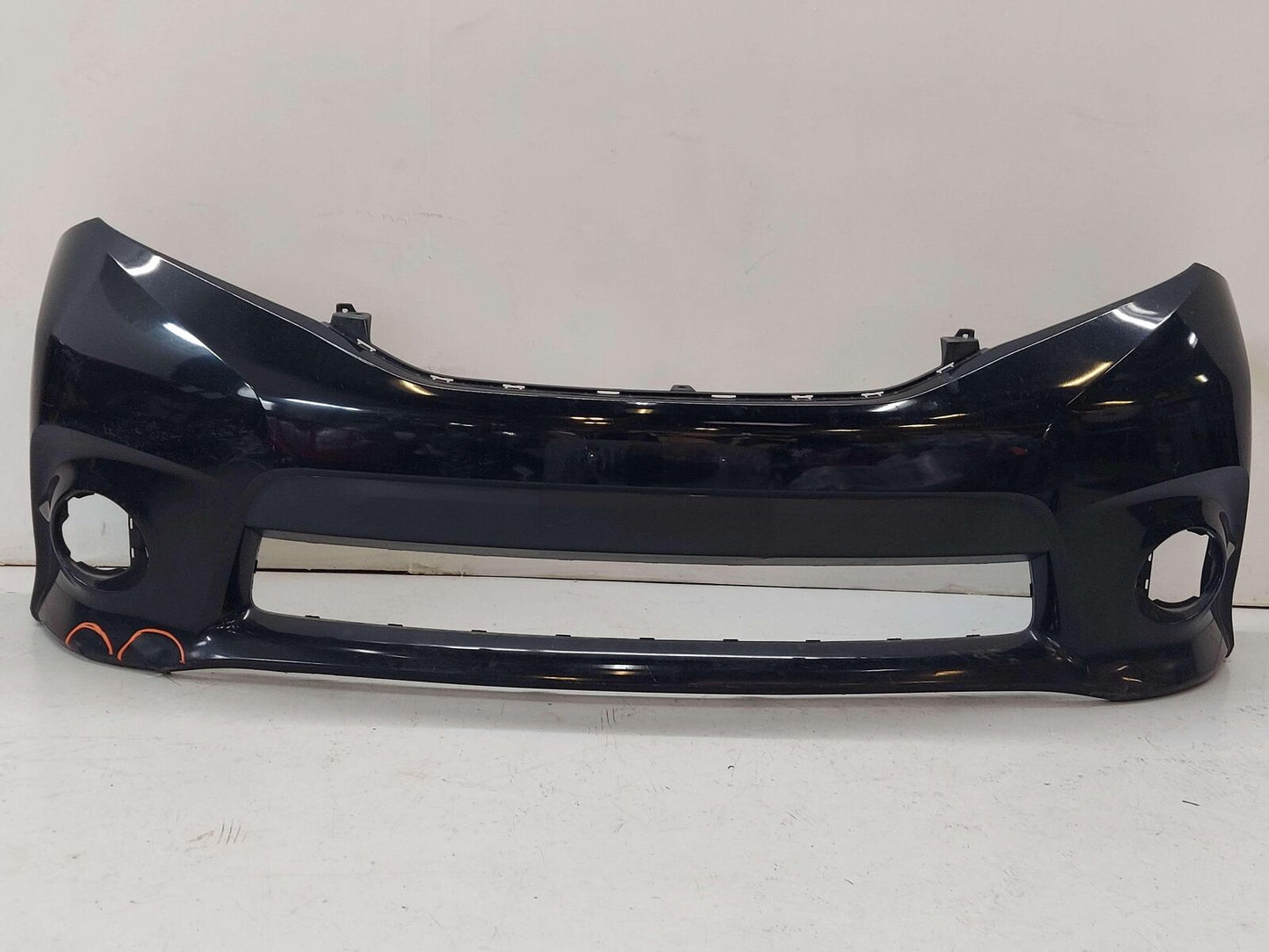 11-17 TOYOTA SIENNA SE FRONT BUMPER COVER MAGNETIC BLACK 52119-08070