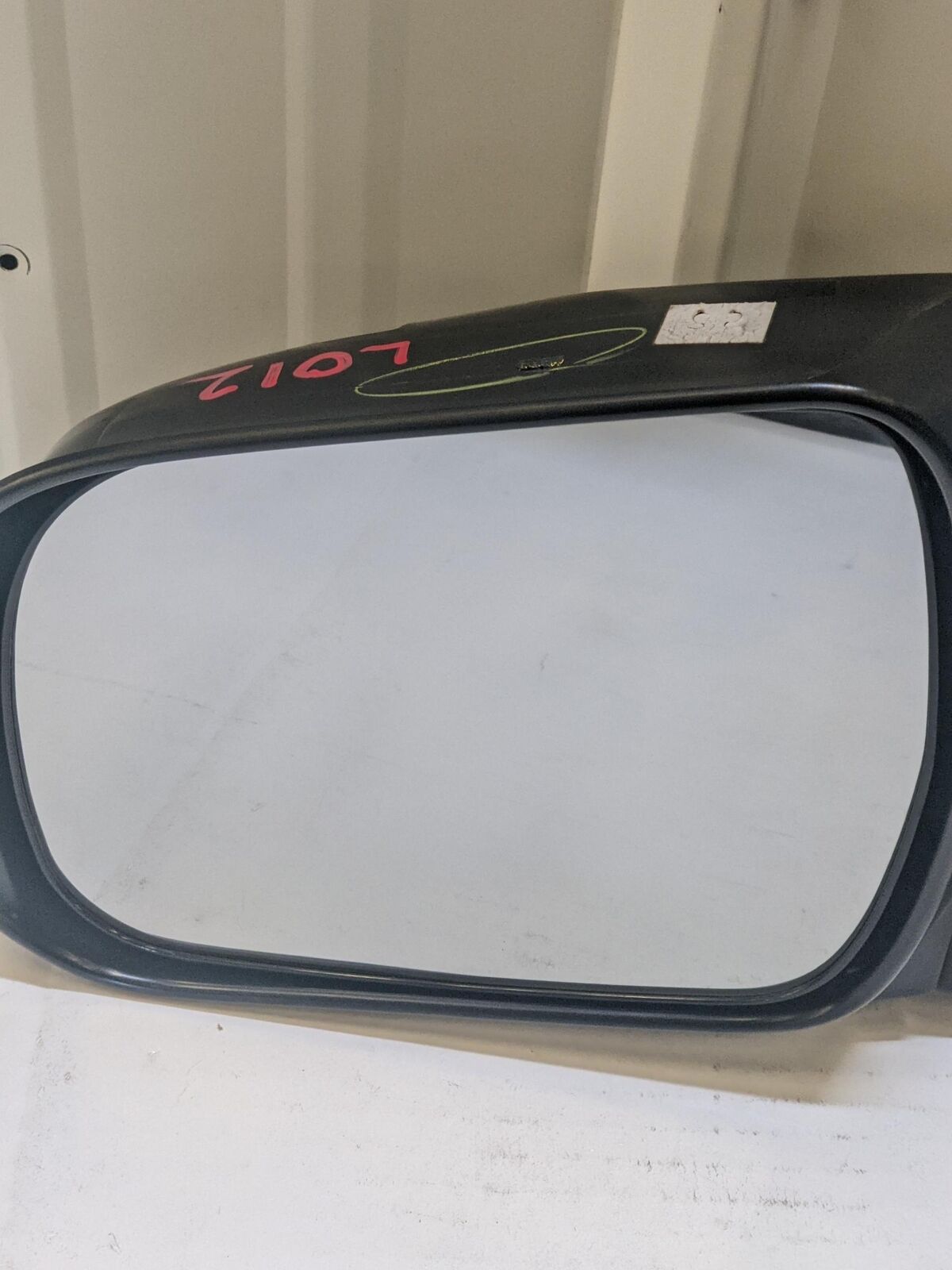 12-15 TOYOTA TACOMA LH Left Door Mirror *less Cover Scuffs* Black POWER