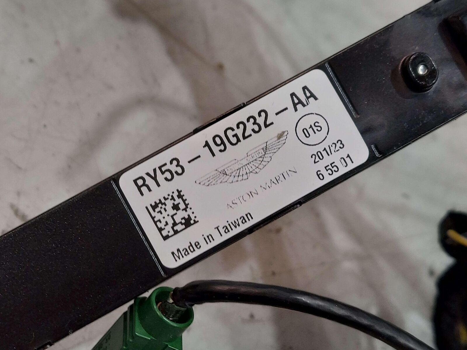 2024 ASTON MARTIN DB12 VOLANTE DASH WIRE HARNESS RY53-53629-CB RY53-14401-CB