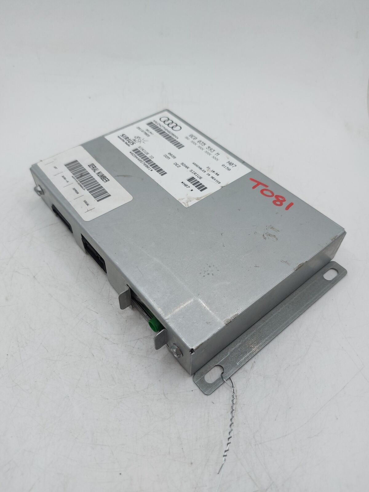 09 AUDI R8 8e0035593 Sirius Satelite Module