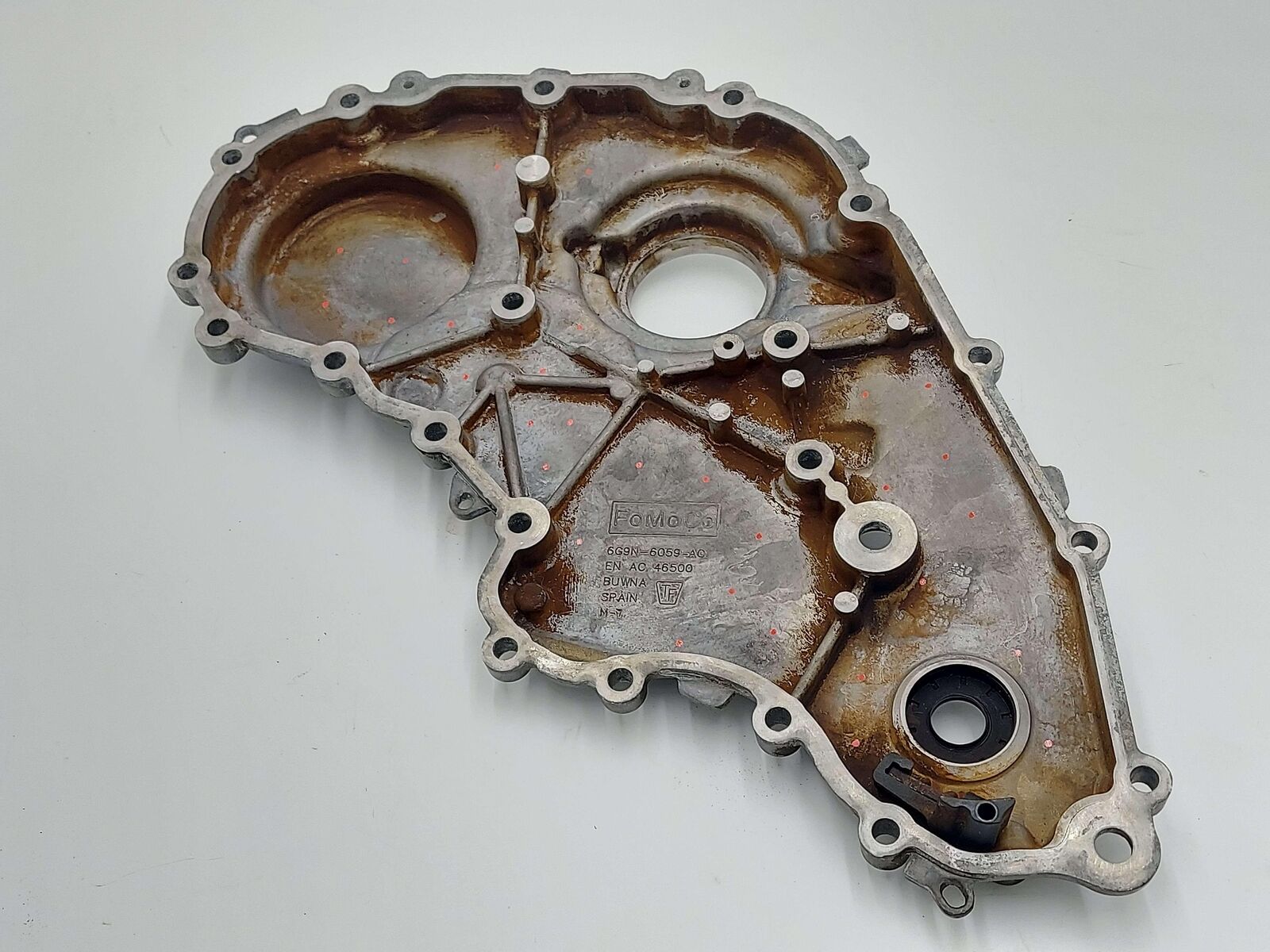 09-13 VOLVO XC60 3.0L TURBO OUTER ENGINE MOTOR TIMING COVER 6G9N-6059-AC B6304T4