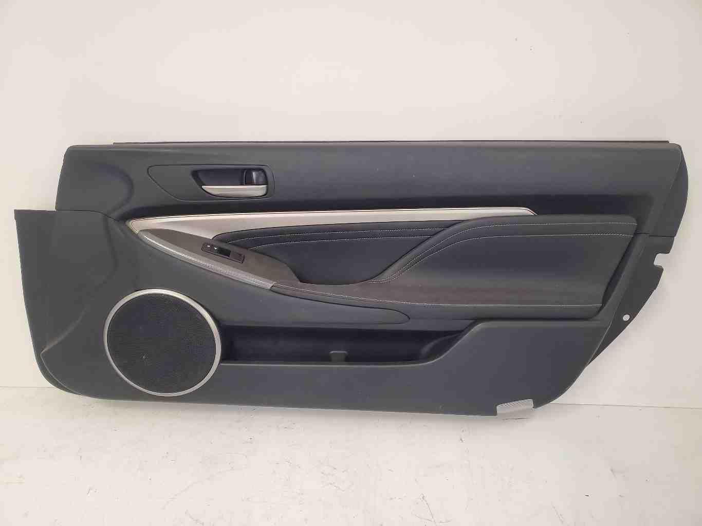 15-17 LEXUS RC350 FRONT RH RIGHT DOOR TRIM PANEL BLACK