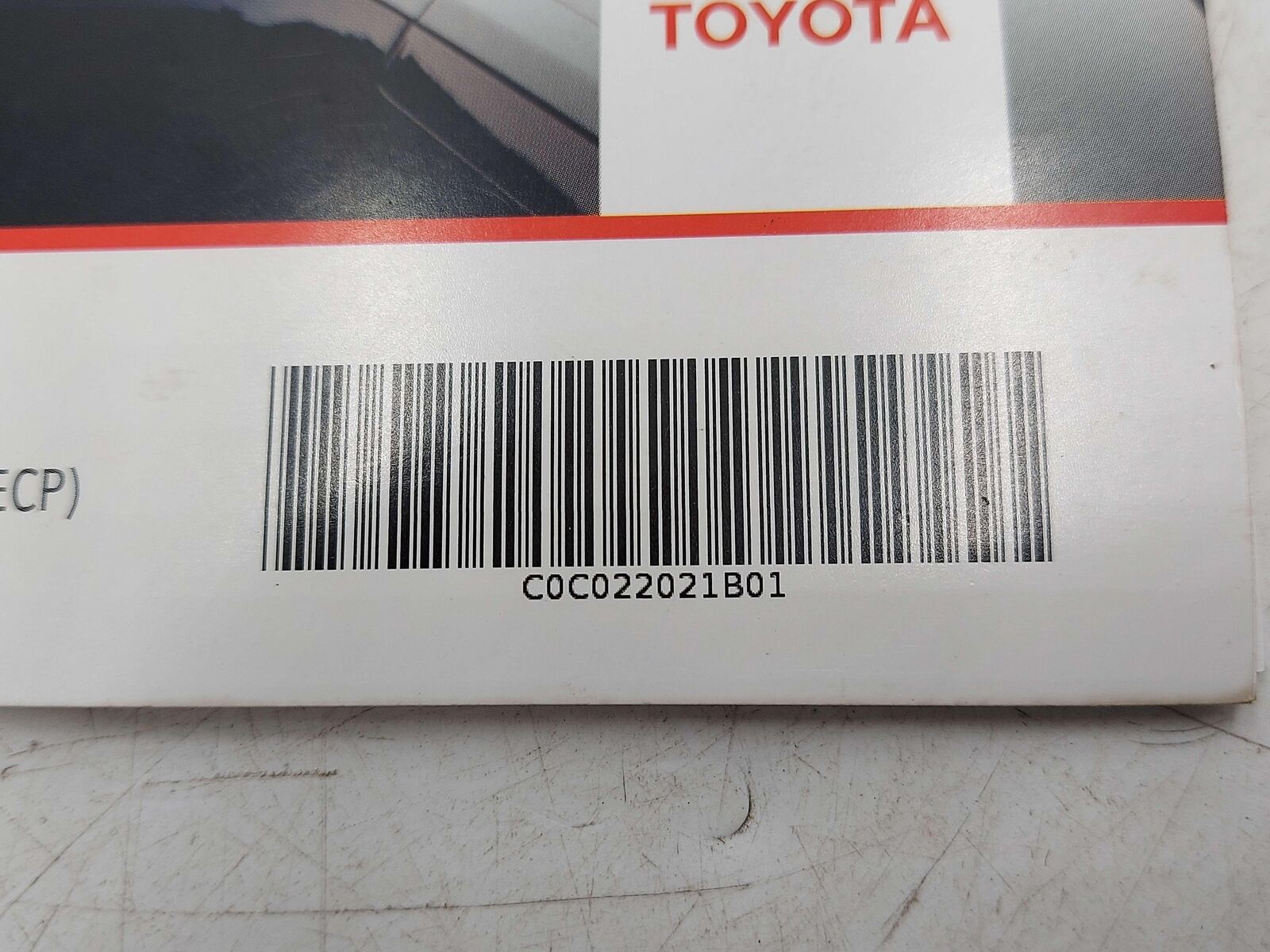 2021 TOYOTA TUNDRA SR5 OWNERS MANUAL W/ CASE 01999-0C039