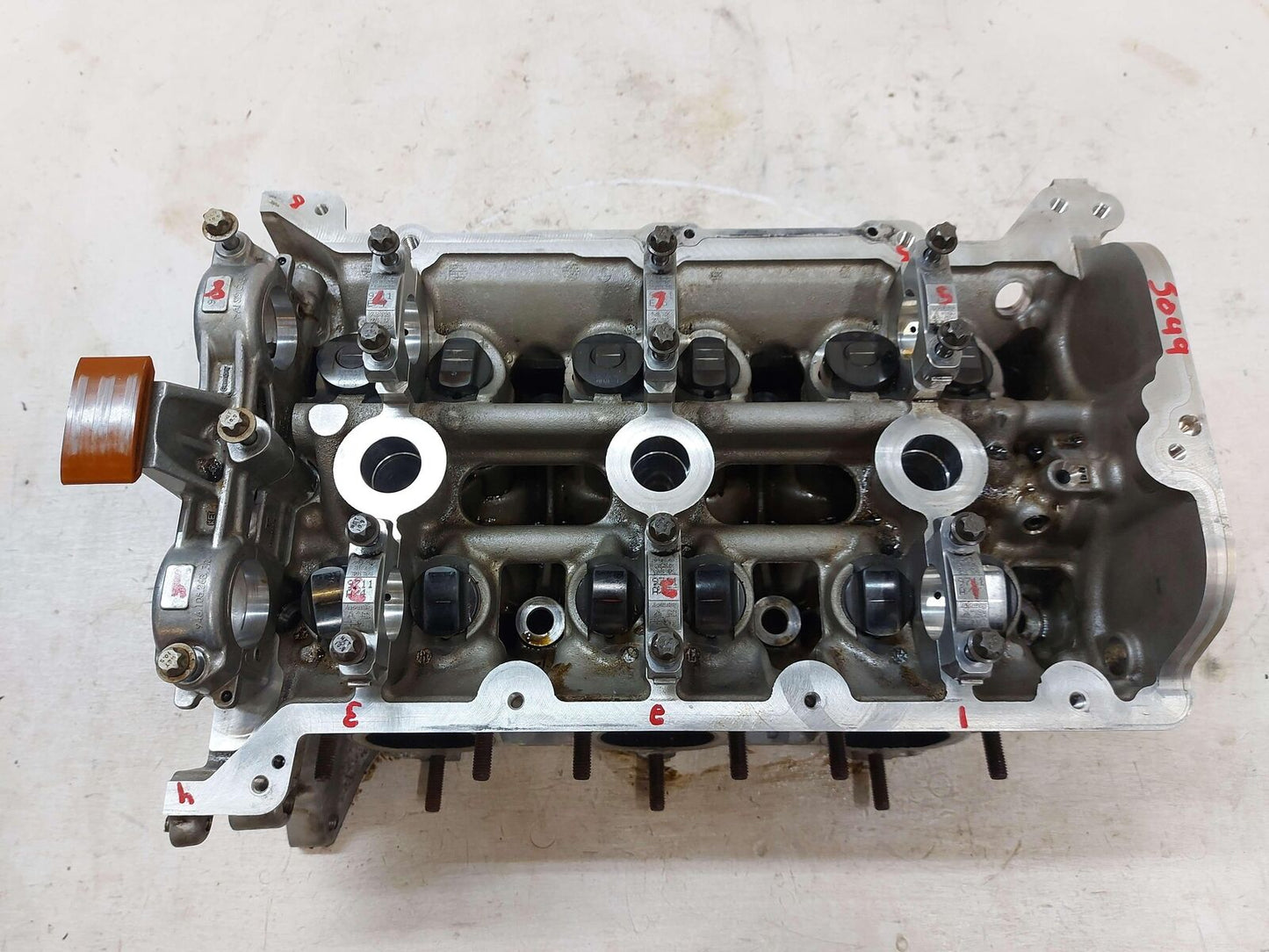 17-18 PORSCHE MACAN ENGINE CYLINDER HEAD 3.0L LH 946104105AR 95B