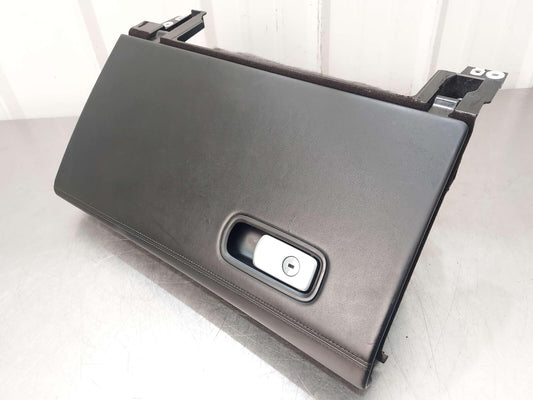 17-23 PORSCHE PANAMERA 971 G2 TURBO DASH GLOVE BOX BLACK LEATHER AC/LE *NOTE