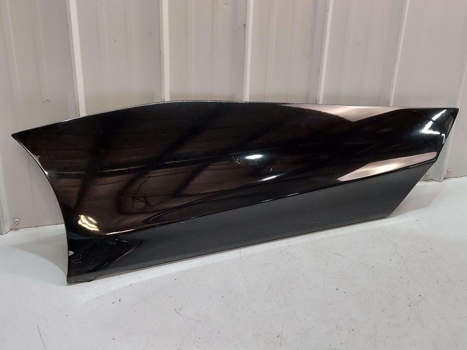 2016 MCLAREN 540C LEFT LOWER OUTER DOOR SHELL SKIN BLADE ONYX BLACK *NOTE