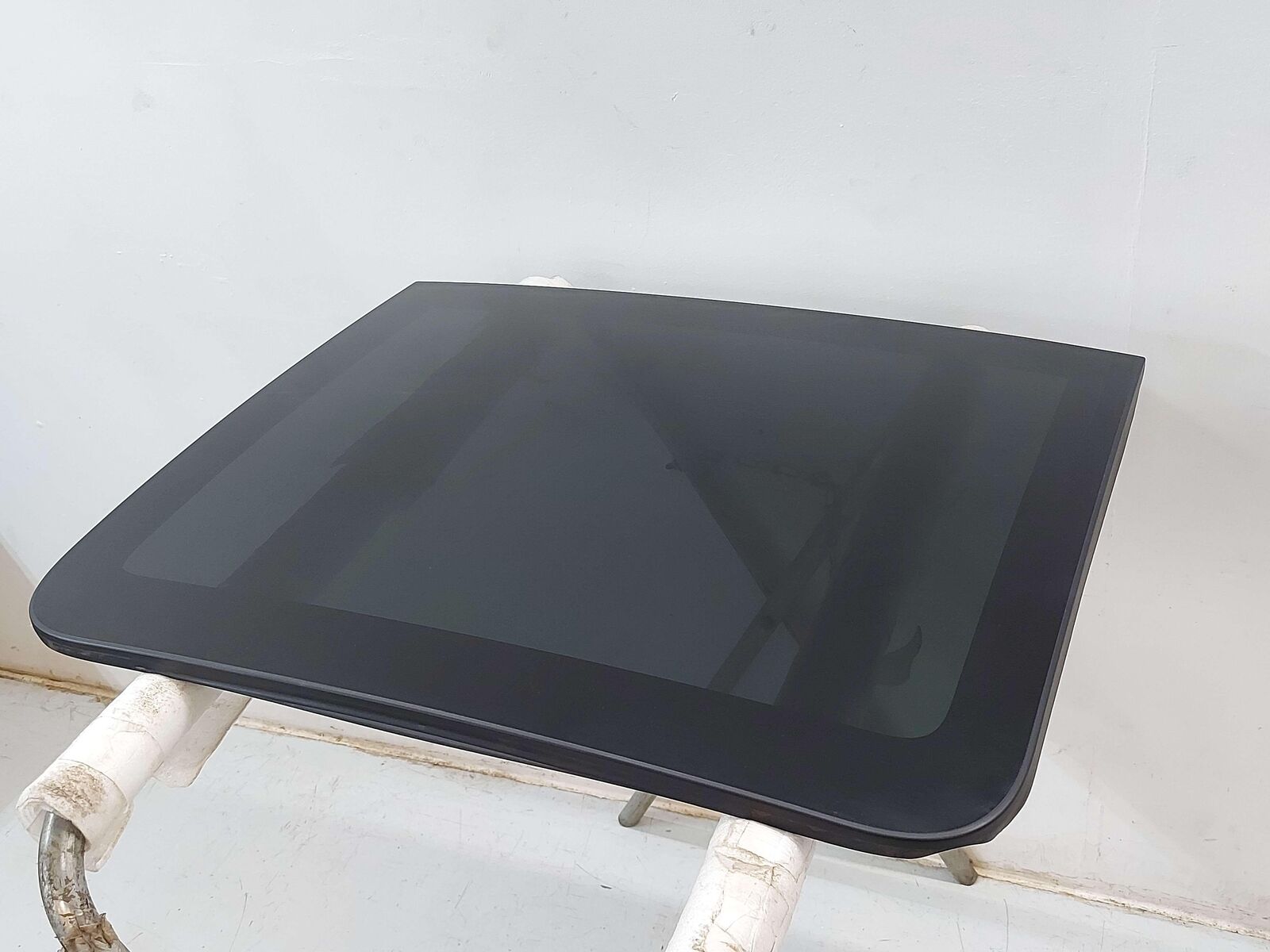 15-18 PORSCHE MACAN S 95B FRONT SUN ROOF GLASS PANORAMIC 95B877055Z *SCRATCHES*