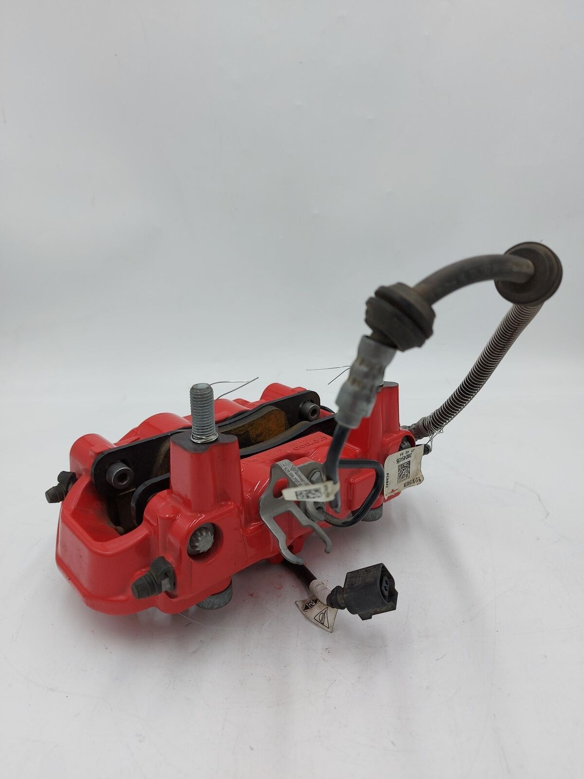 2020 PORSCHE TAYCAN Right Caliper Rh Rear Red 9j1615403n