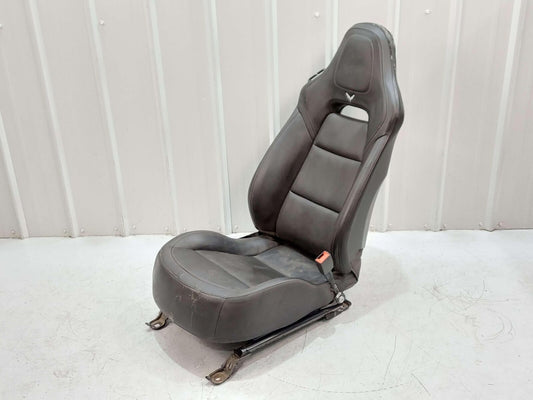 16-19 Chevrolet Corvette Front RH Right Seat Black *Parts Only! Fire Damage!*