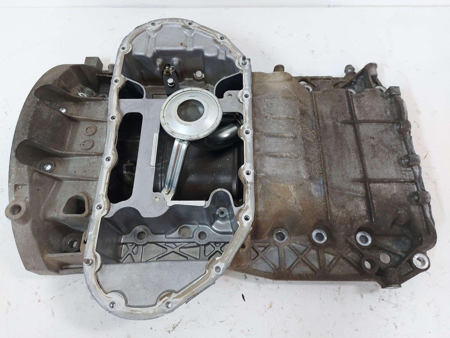 08-14 LEXUS IS-F 5.0L UPPER ENGINE MOTOR OIL PAN 1211138090