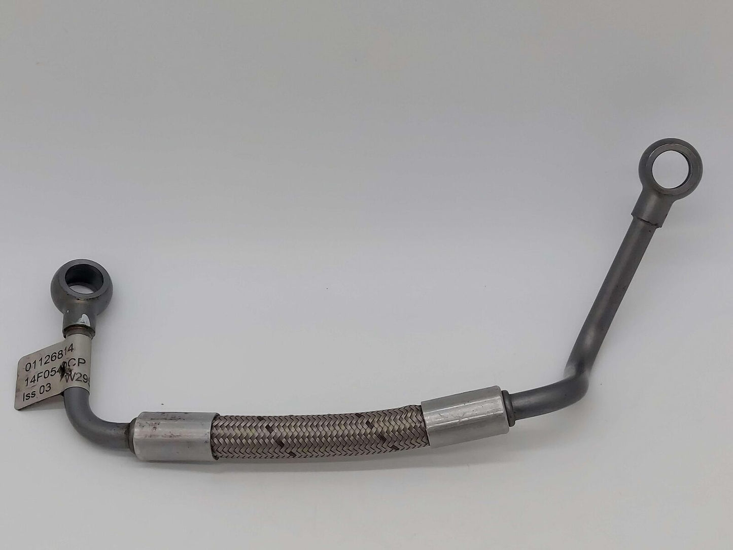 2020 Mclaren 720s Spider LH Left Turbo Oil Feed Pipe Hose 14F0540CP