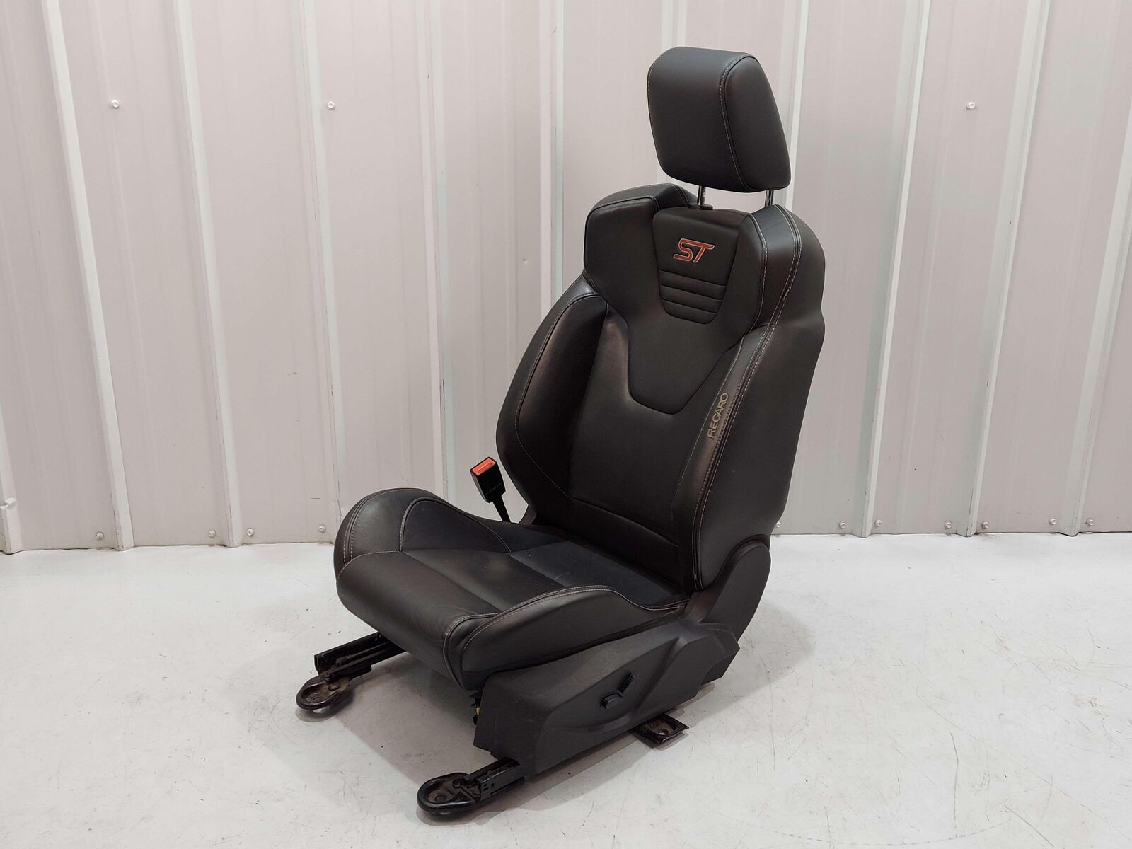 13-14 FORD FOCUS ST 2.0L TURBO RECARO FRONT LH LEFT BUCKET SEAT LEATHER *NOTES*