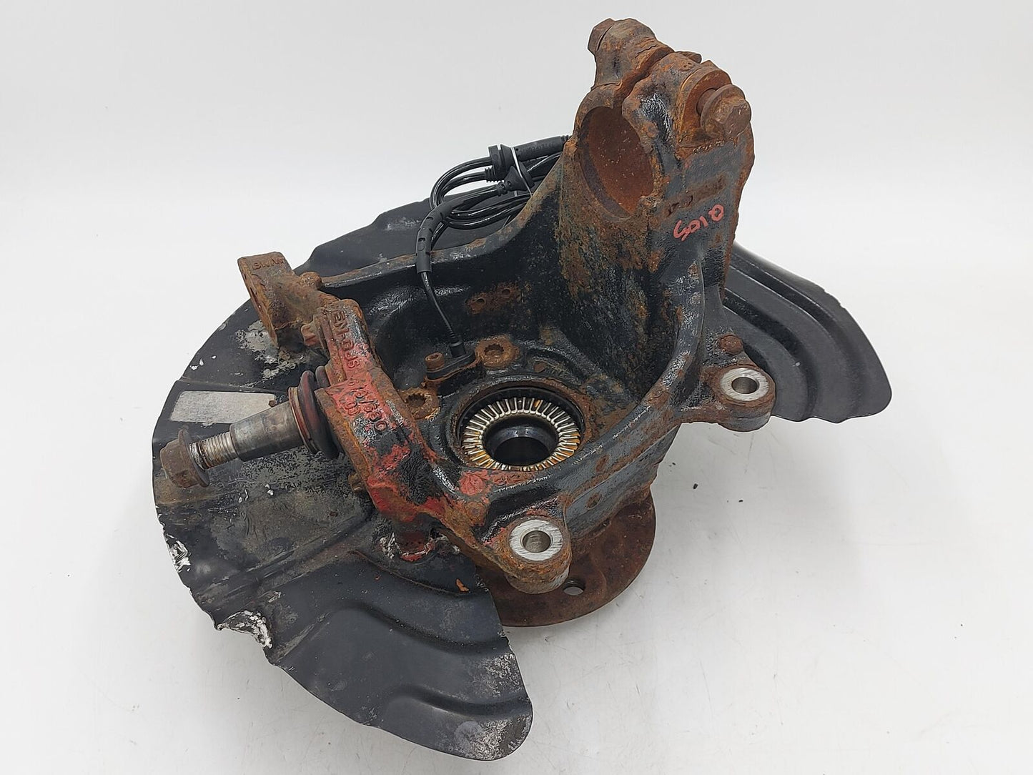 11-17 BMW X3 F25 Front RH Right Spindle Knuckle W/ Abs 34106787514 157K KM'S awd