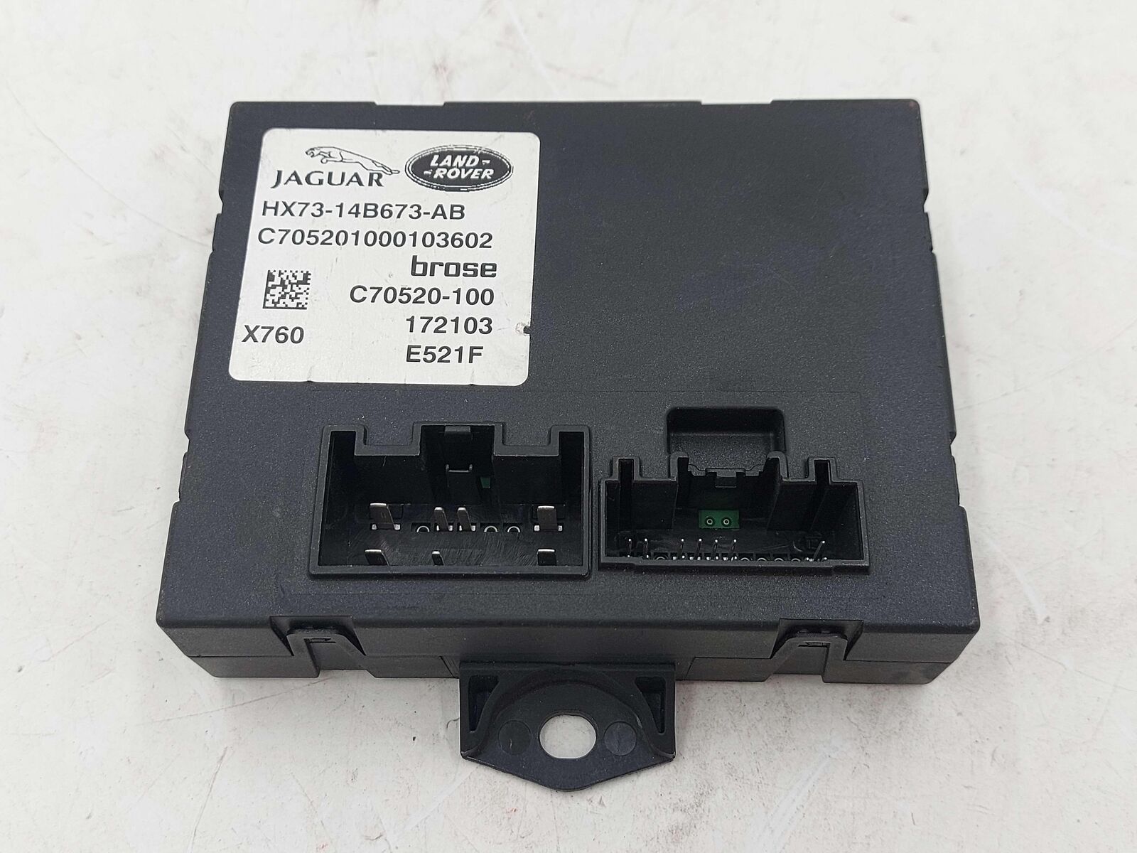 17 18 19 JAGUAR XE Hx73-14b673-ab Tailgate Control Boot Power Module