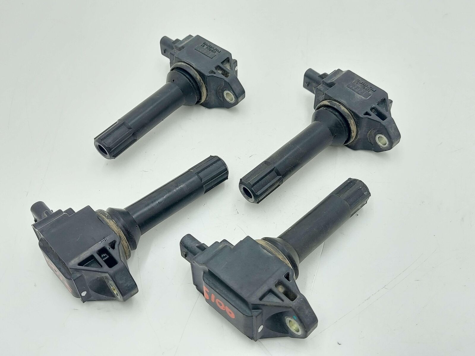 13-14 Subaru XV Crosstrek Ignitor Ignition Coil Pack Set Of 4 FK0453 160K KMS