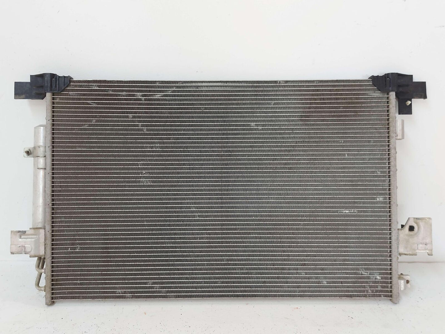 08-17 MITSUBISHI LANCER AC A/C AIR CONDITIONING CONDENSER RALLIART *FINS BENT*