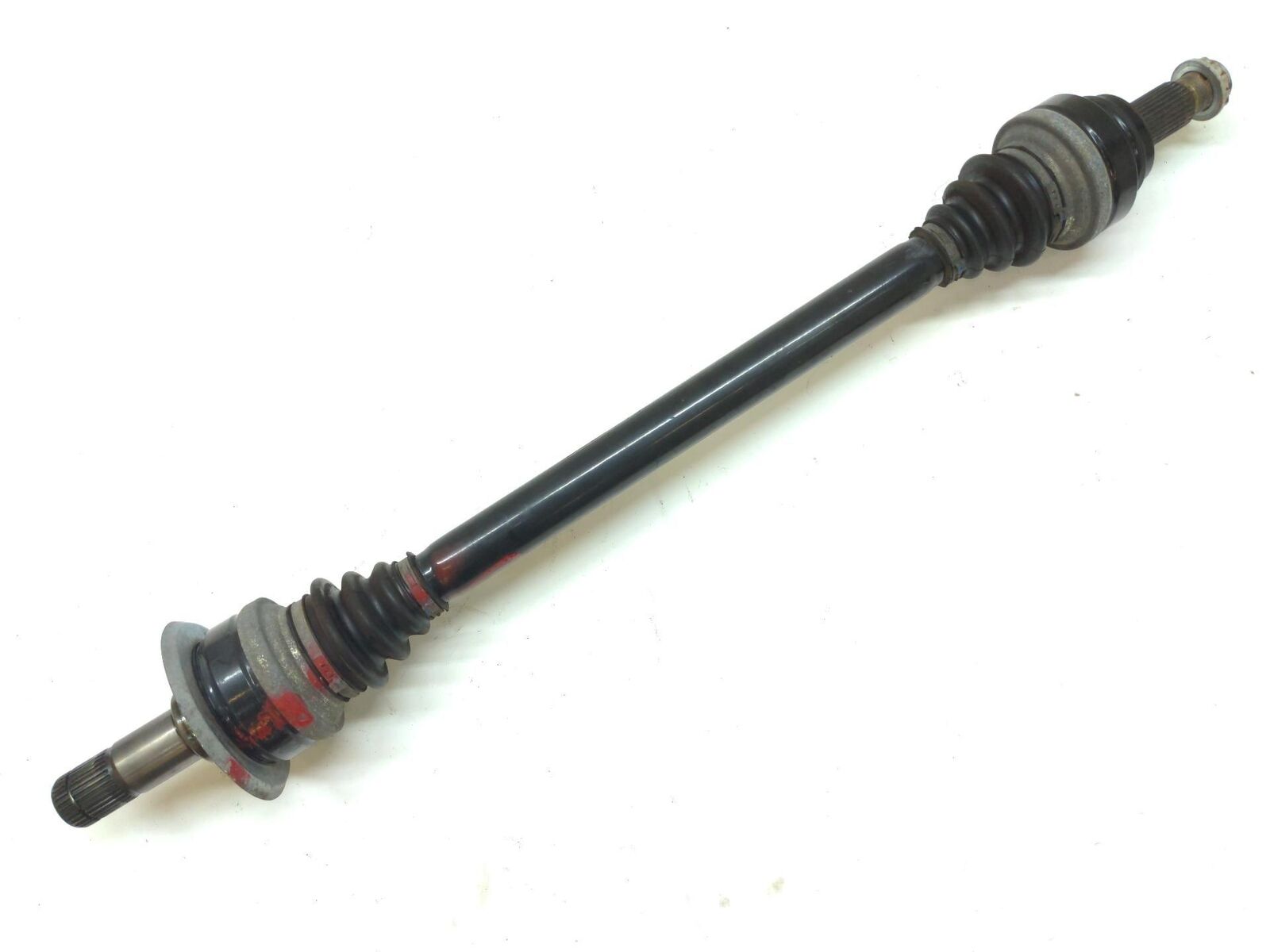 12-19 BMW 650I REAR RH Right CV Axle Joint Shaft *Dented Flange* 7566086 75K KM