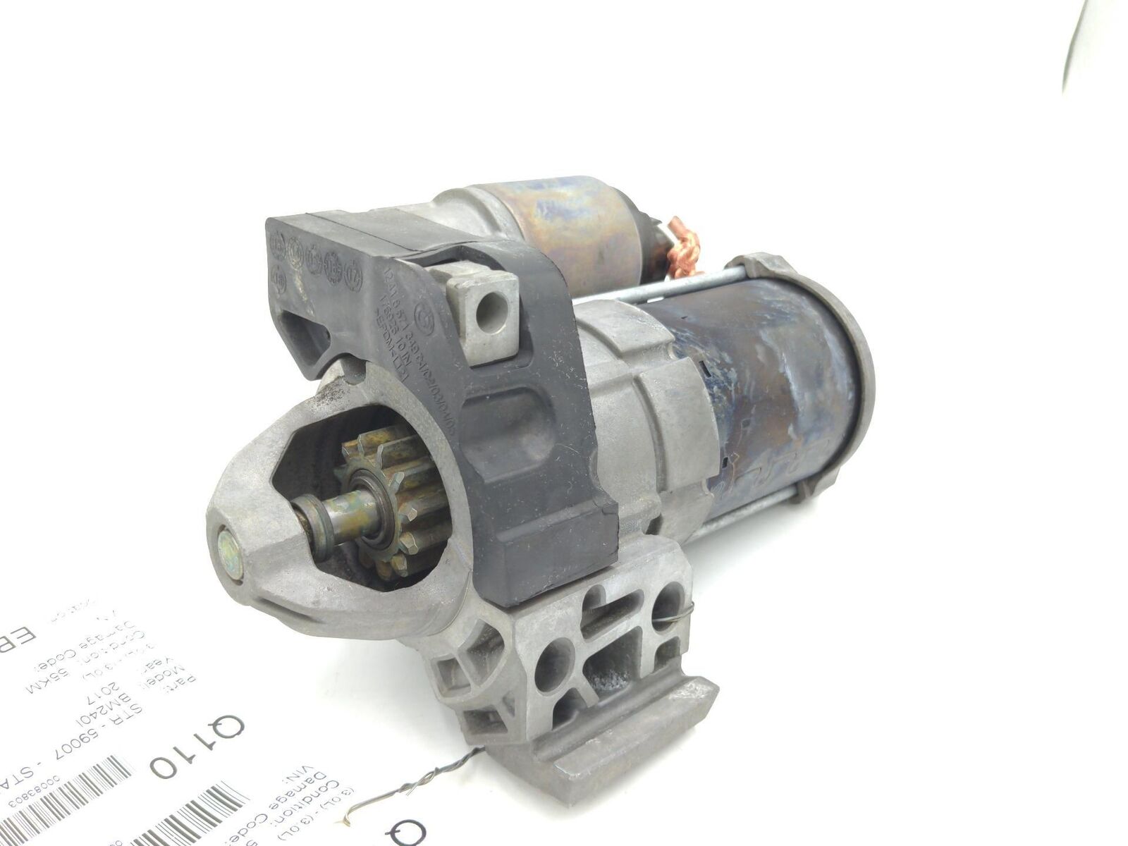 17 18 19 20 BMW M240I Starter Motor 8621840 55K KM'S 3.0L