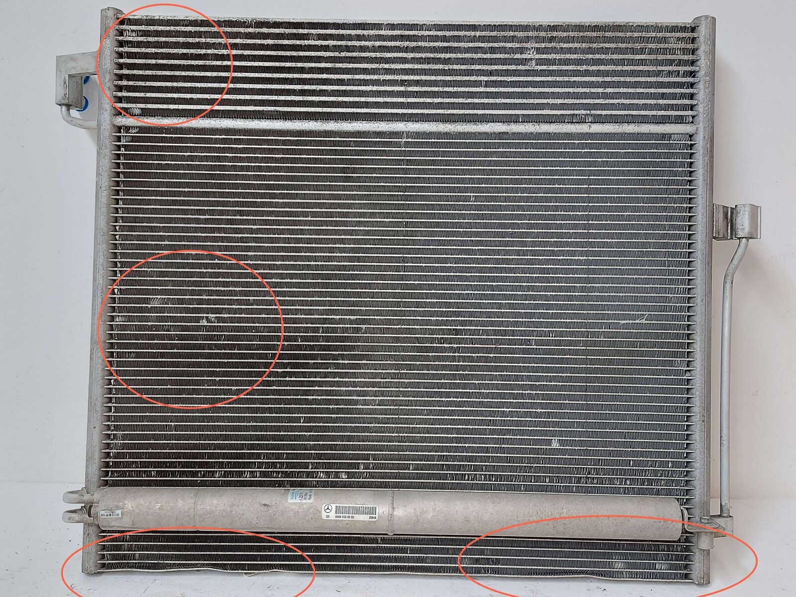 13-16 MERCEDES GL63 AMG X166 AC A/C AIR CONDITIONING CONDENSER A0995000002