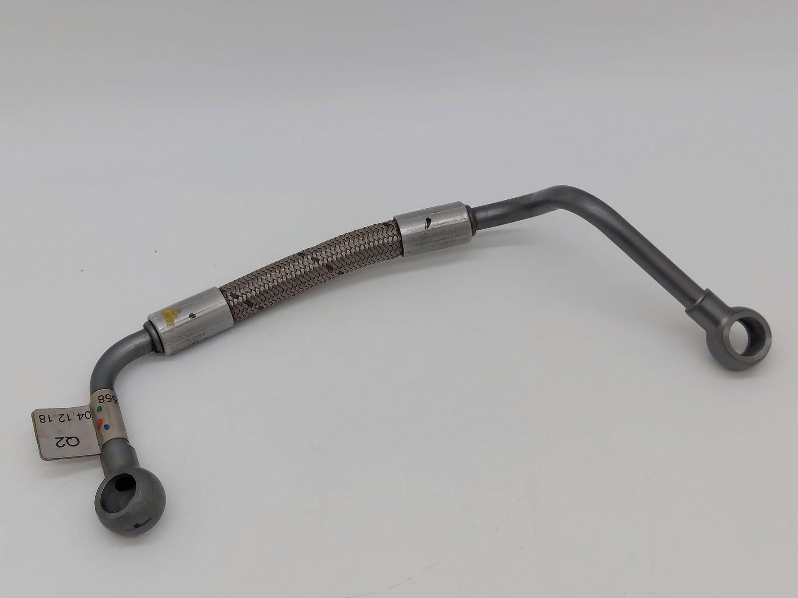 2020 Mclaren 720s Spider LH Left Turbo Oil Feed Pipe Hose 14F0540CP