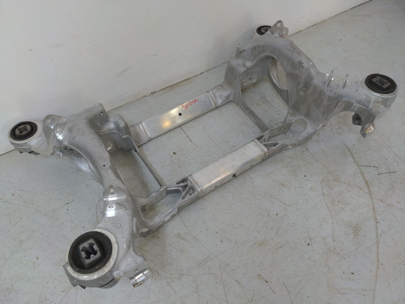 2020 Porsche Taycan Rear Sub frame Undercarraige Crossmember 9J1599030G 10K KMS