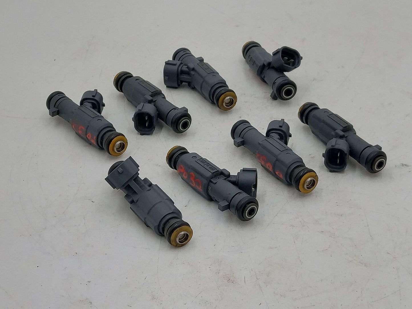 09-10 HYUNDAI GENESIS 4.6L SET OF 8 FUEL INJECTOR 35310-3F000 SEDAN