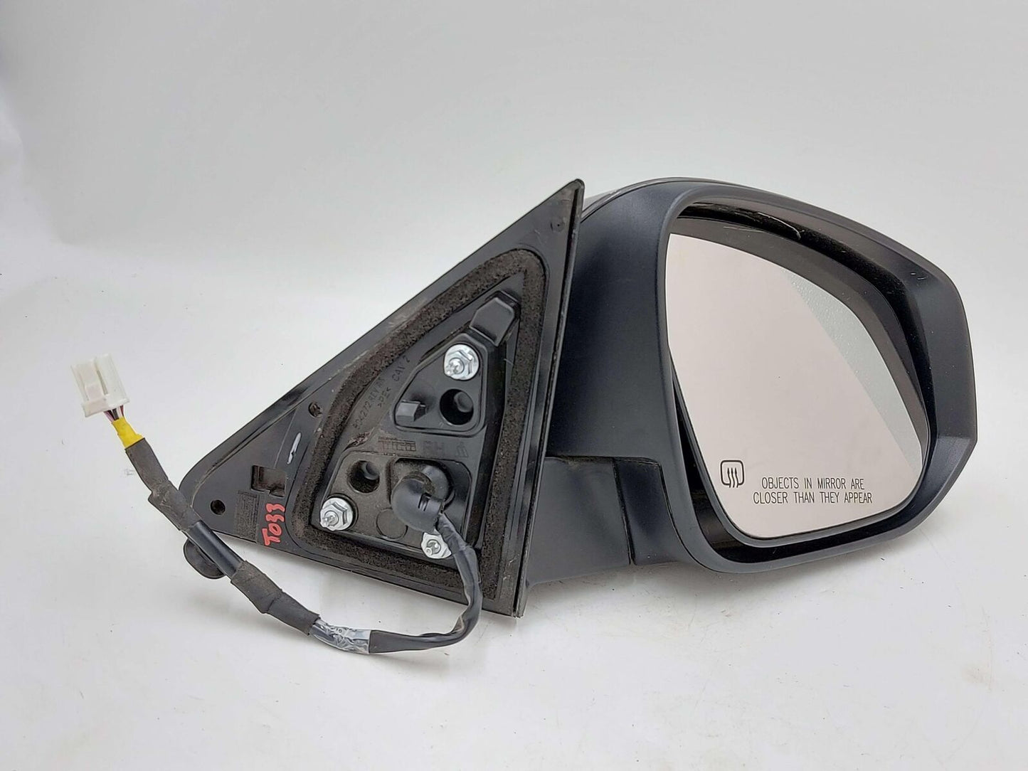 14-19 TOYOTA HIGHLANDER RIGHT DOOR MIRROR HEATED W/ TURN SIGNAL PREDAWN GRAY 1H1