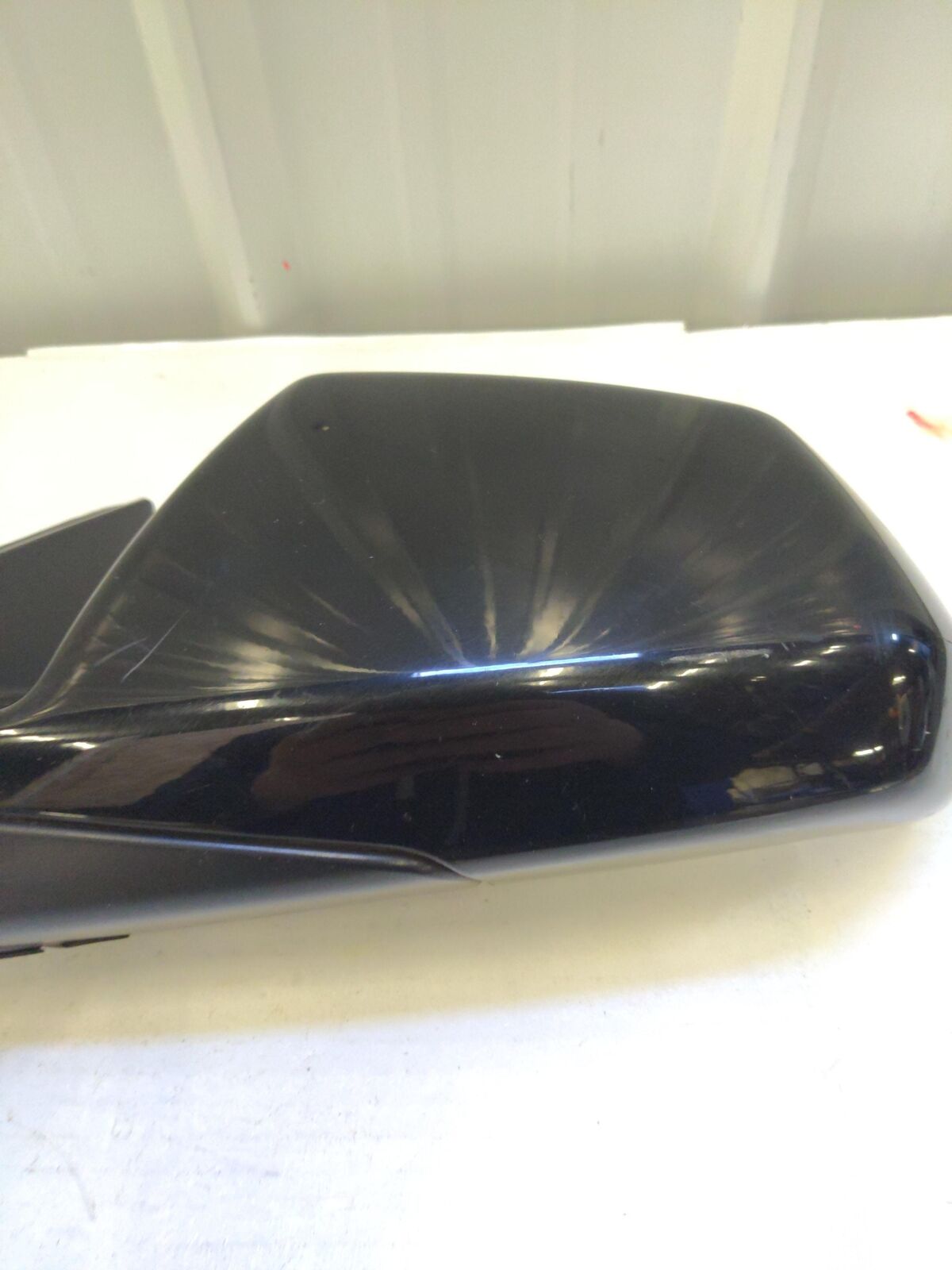 08-14 CADILLAC CTS LH Left Door Mirror *minor Scuffs* Black 25951525