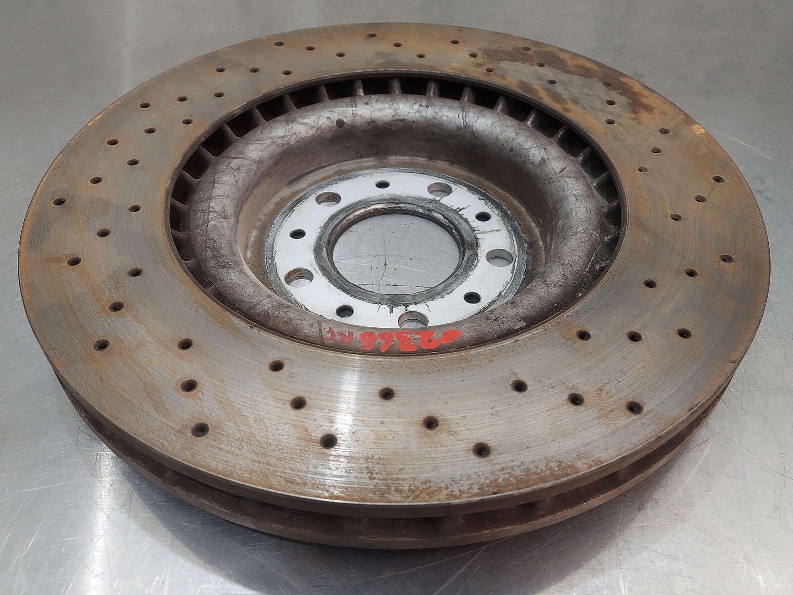 05-06 FORD GT GT40 SUPERCAR FRONT RH RIGHT BRAKE DISC ROTOR 4G7Z1125AA OEM