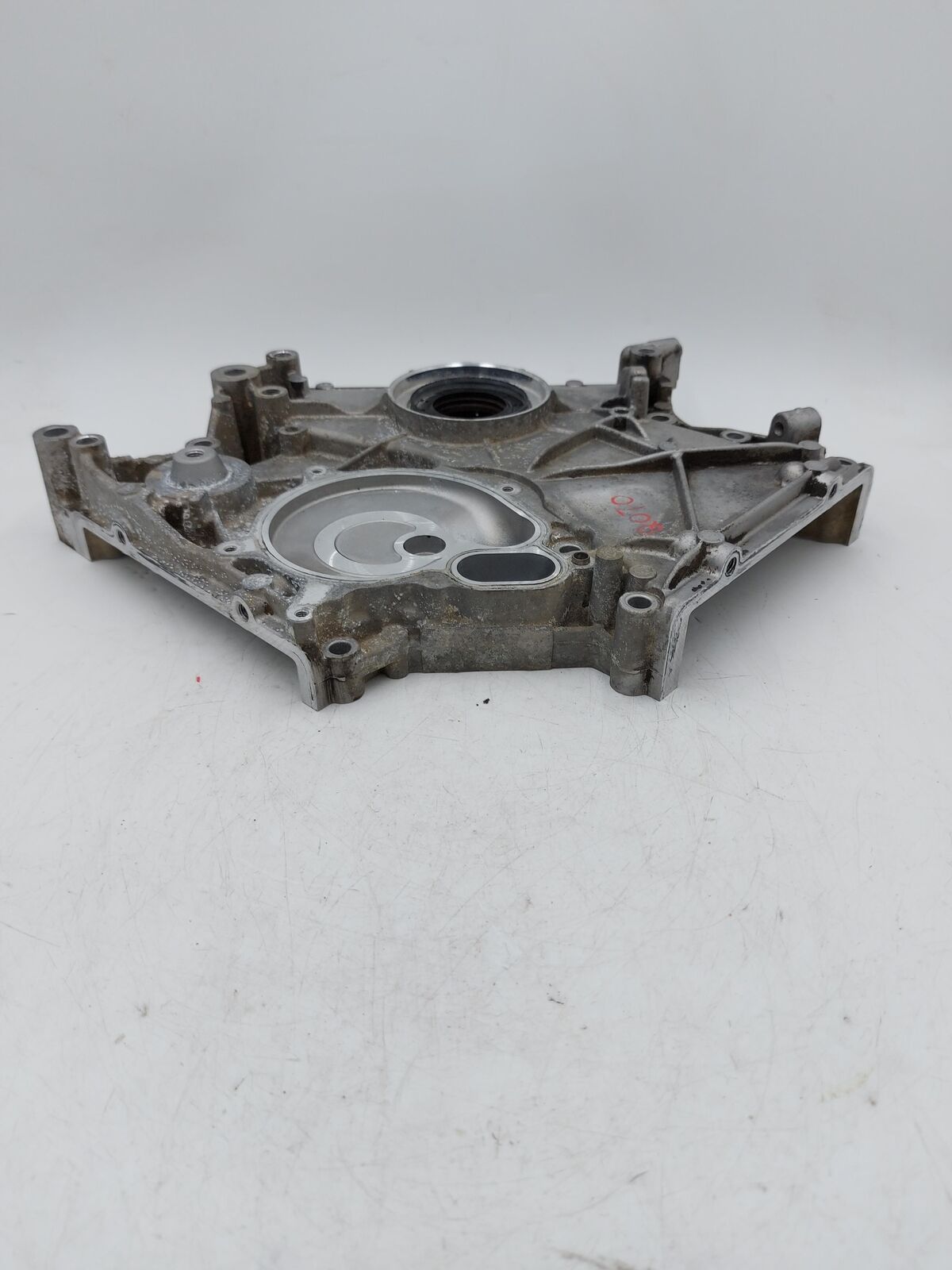 08-19 BMW X6 Lower Timing Cover 1114 7553364 4.4L twin turbo