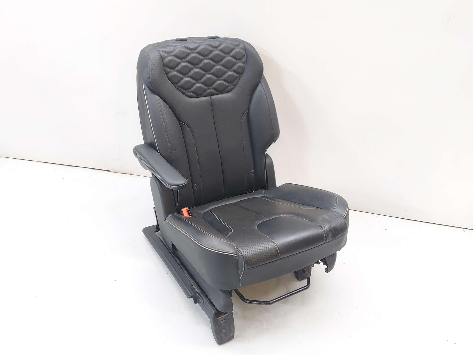 2020 HYUNDAI PALISADE REAR LEFT SEAT CAPTAIN BUCKET BLACK NAPPA LEATHER