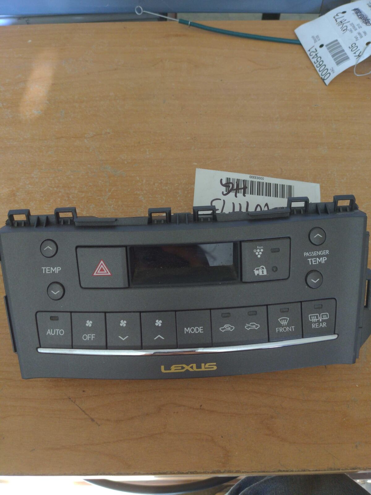 10-12 LEXUS HS250H Heater AC A/c Temmperature Climate Control 84010-75040