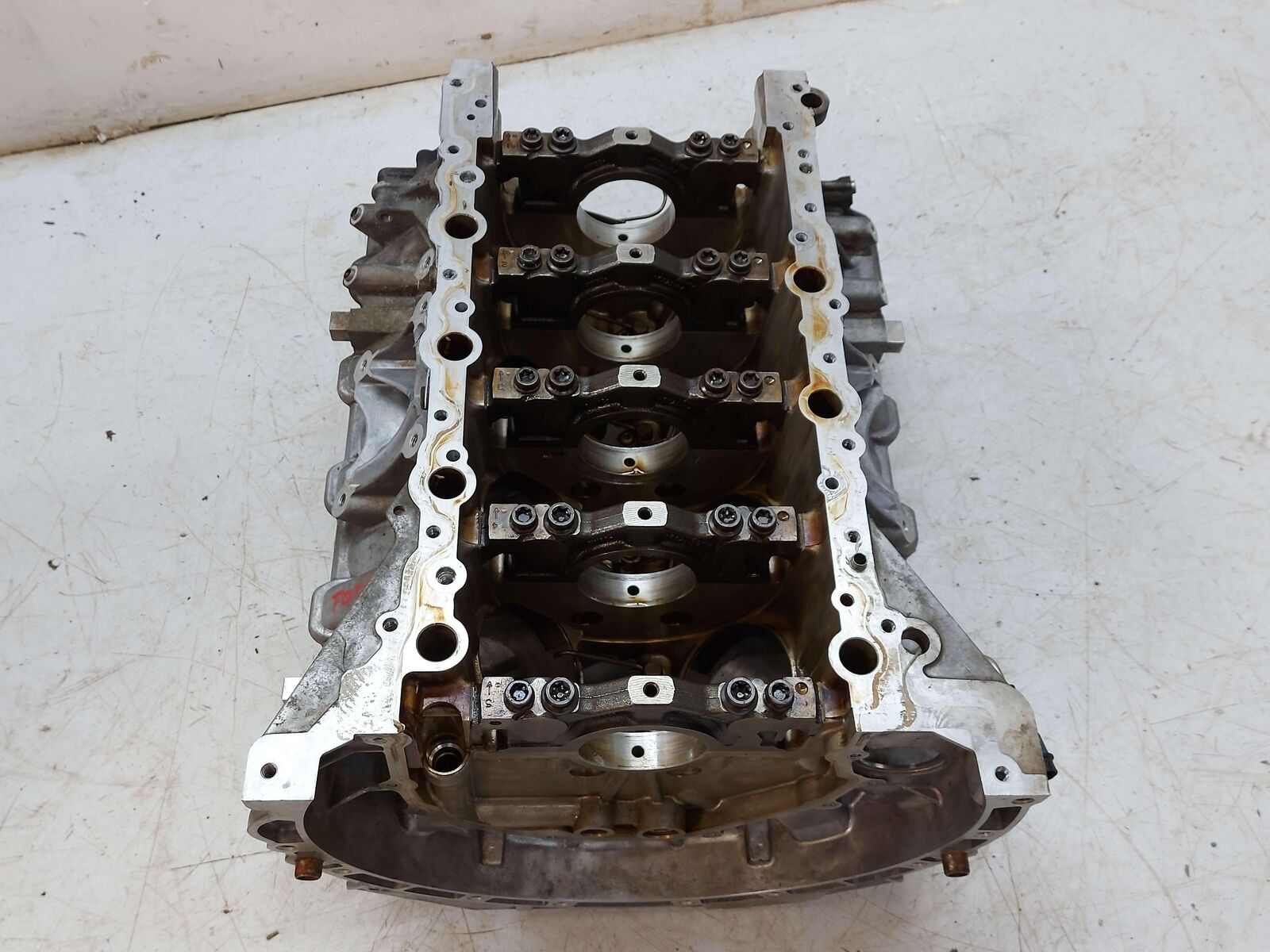 14-19 Jaguar F-Type Supercharged Engine Motor Cylinder Block 5.0L 13101337354