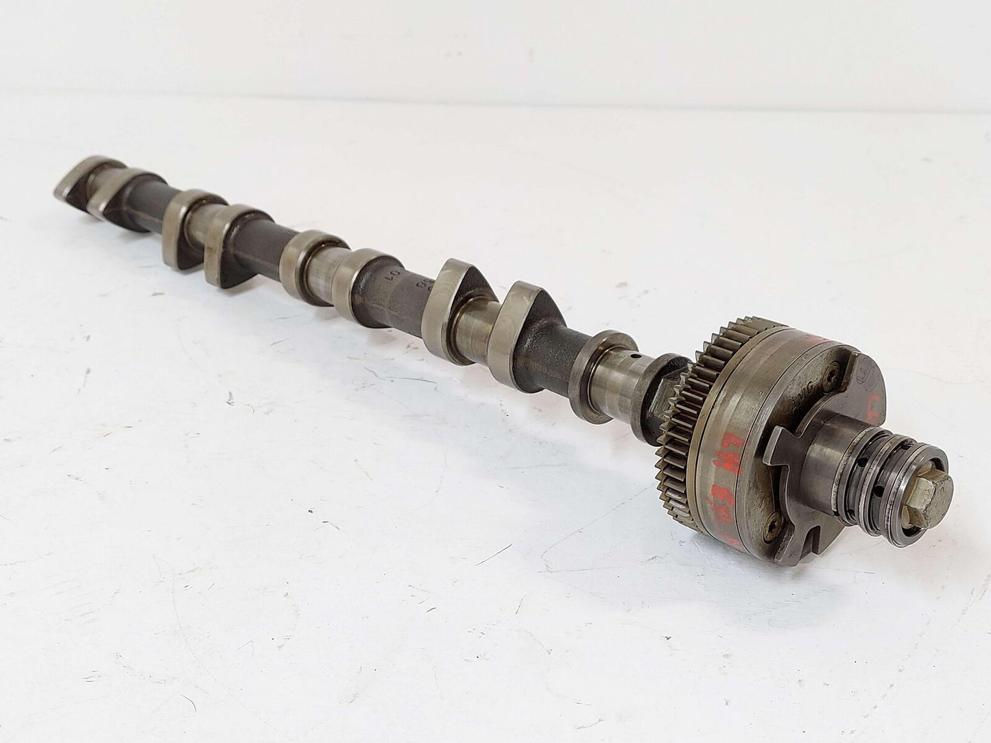 2008 Mercedes S63 AMG 6.2L LH Left Exhaust Camshaft W/ Adjuster A1560502847