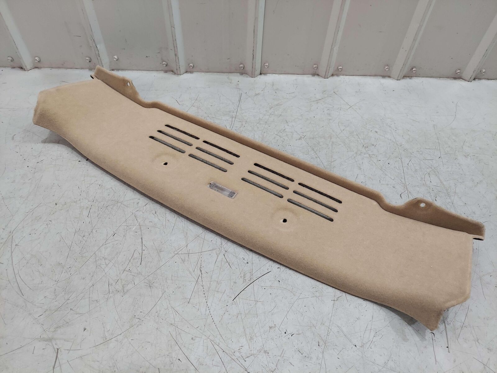 2010 Maserati GranTurismo S M145 Coupe UPPER TRUNK BEIGE CARPET TRIM LINING