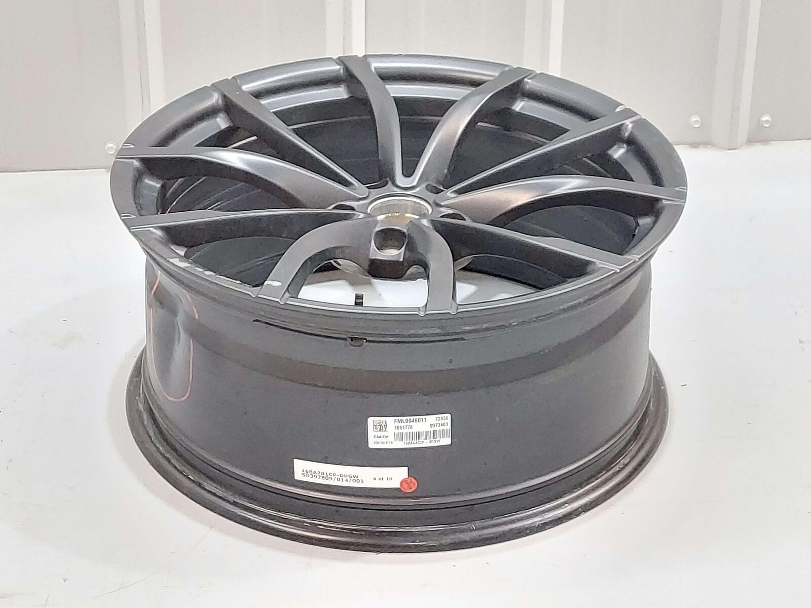 2023 Mclaren Artura Wheel 19X8.5 TPMS 10 Spoke 16BA640CP 3K KMS *NOTES*