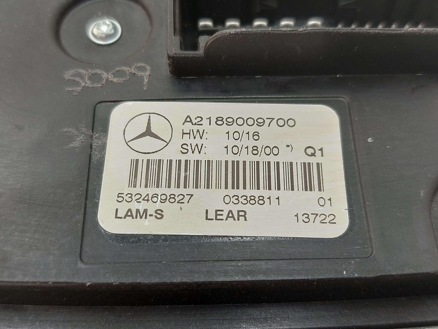 2012 MERCEDES CLS63 2189009700 Led Module LED HEADLIGHT MODULE