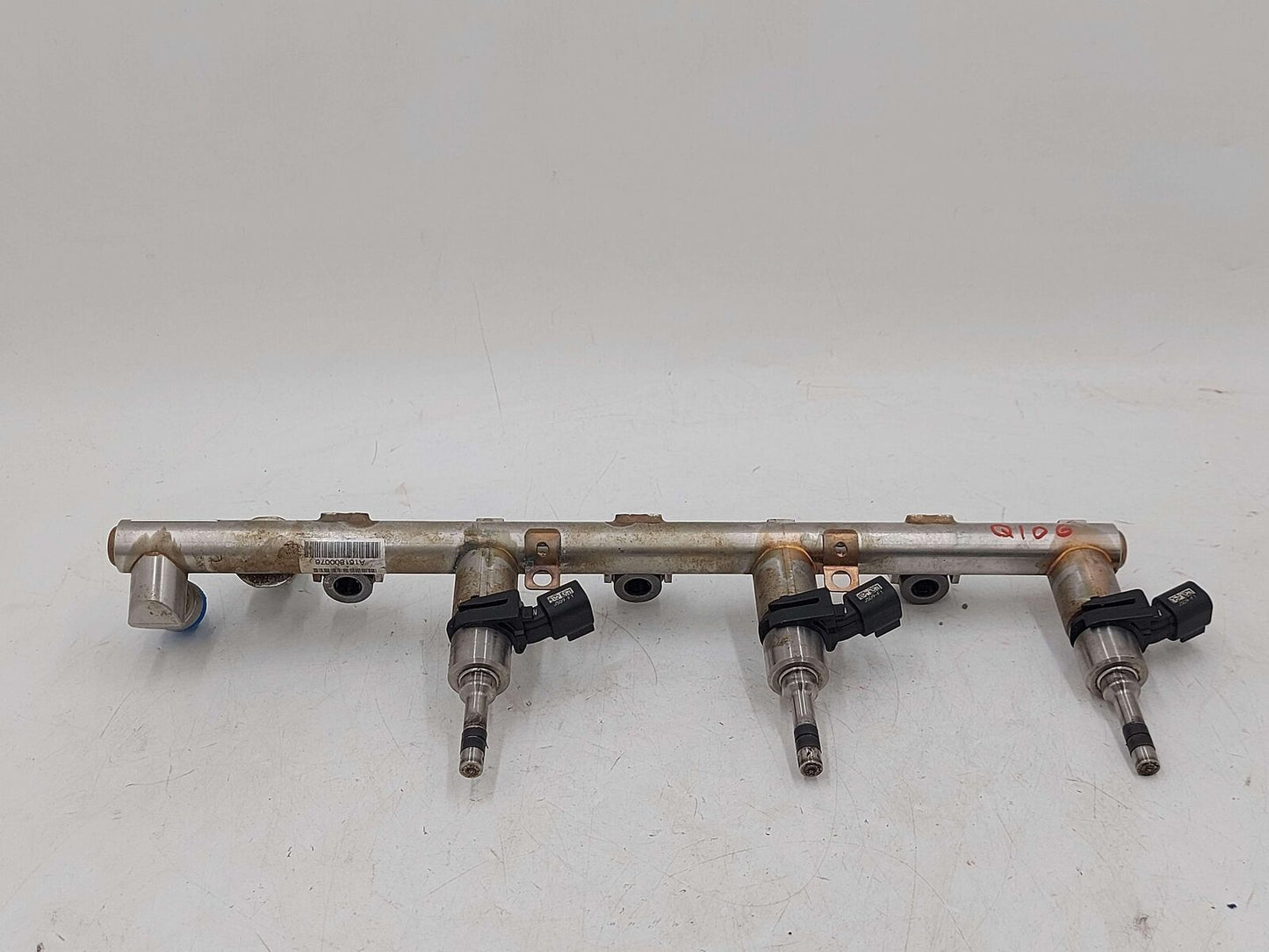 17-22 CADILLAC XT5 3.6L SET OF 6 INJECTORS W/ FUEL RAILS 12671078 12692884