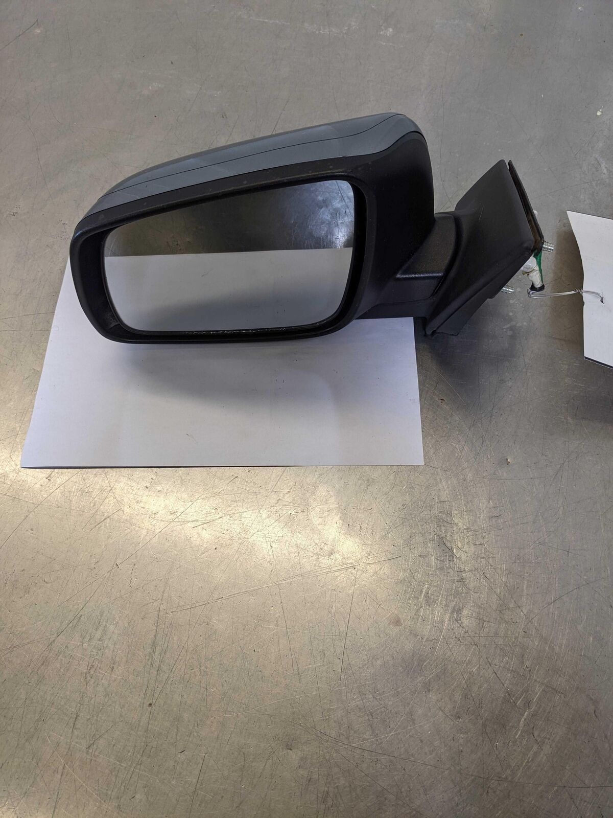 08-14 MITSUBISHI LANCER LH Left Door Mirror Grey Heated painted