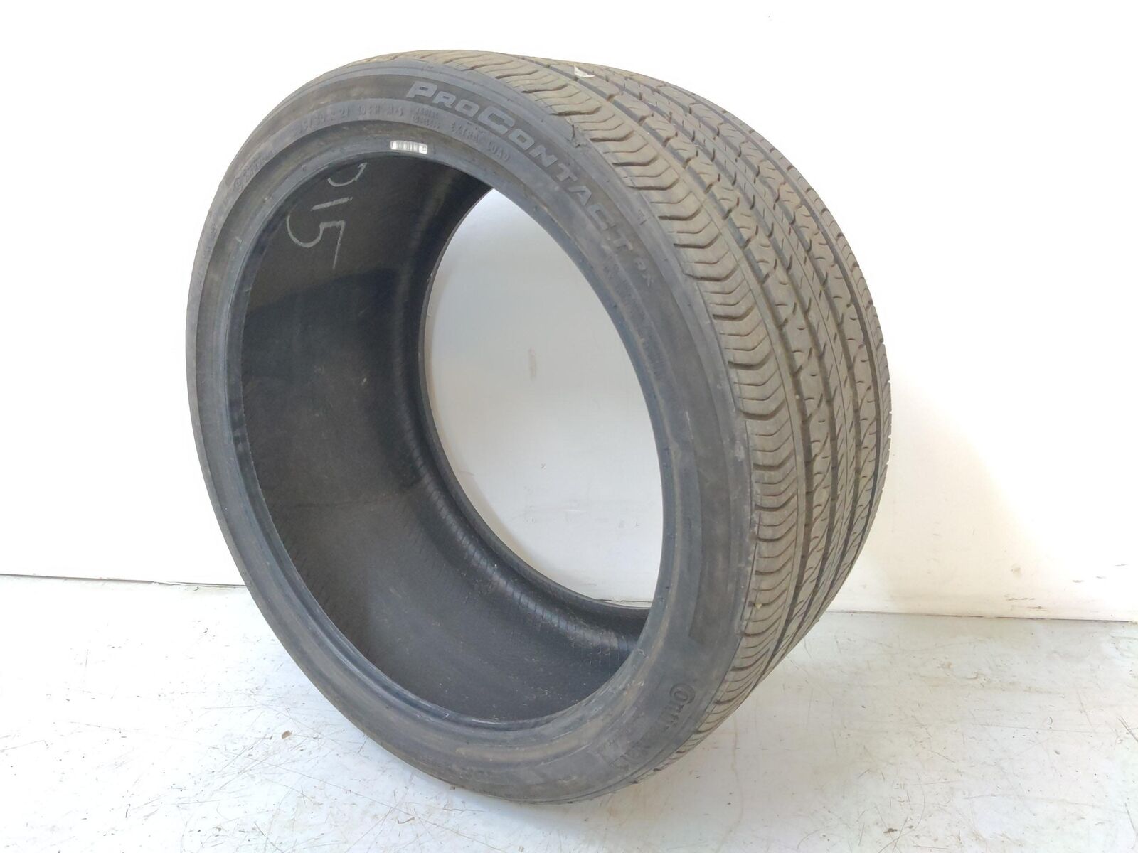 SINGLE TIRE CONTINENTAL PROCONTACT RX 305/30R21 FROM 20-23 PORSCHE TAYCAN