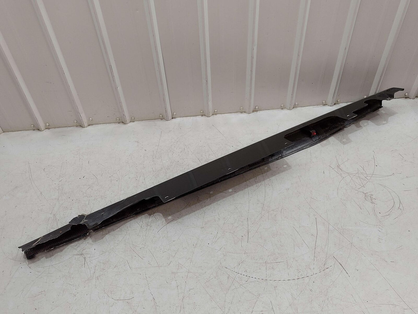 2021 FERRARI ROMA F169 LH LEFT CARBON ROCKER PANEL TRIM 927060 *BROKEN NOTES*