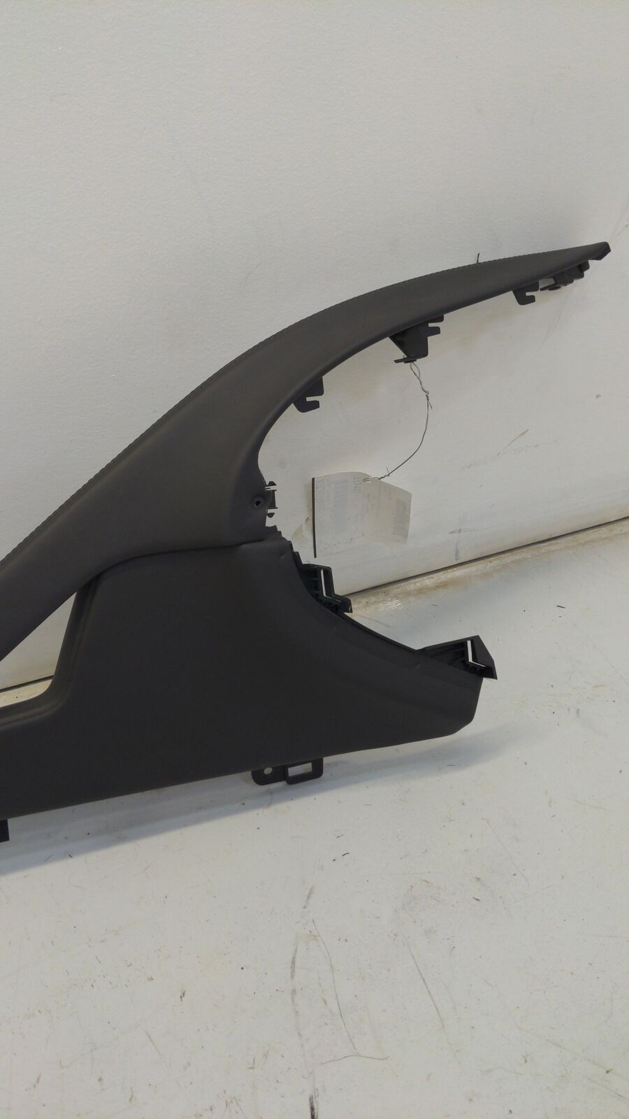 14-20 JAGUAR F-TYPE Front RH RIGHT UPPER Console Trim Black Leather 105093068C