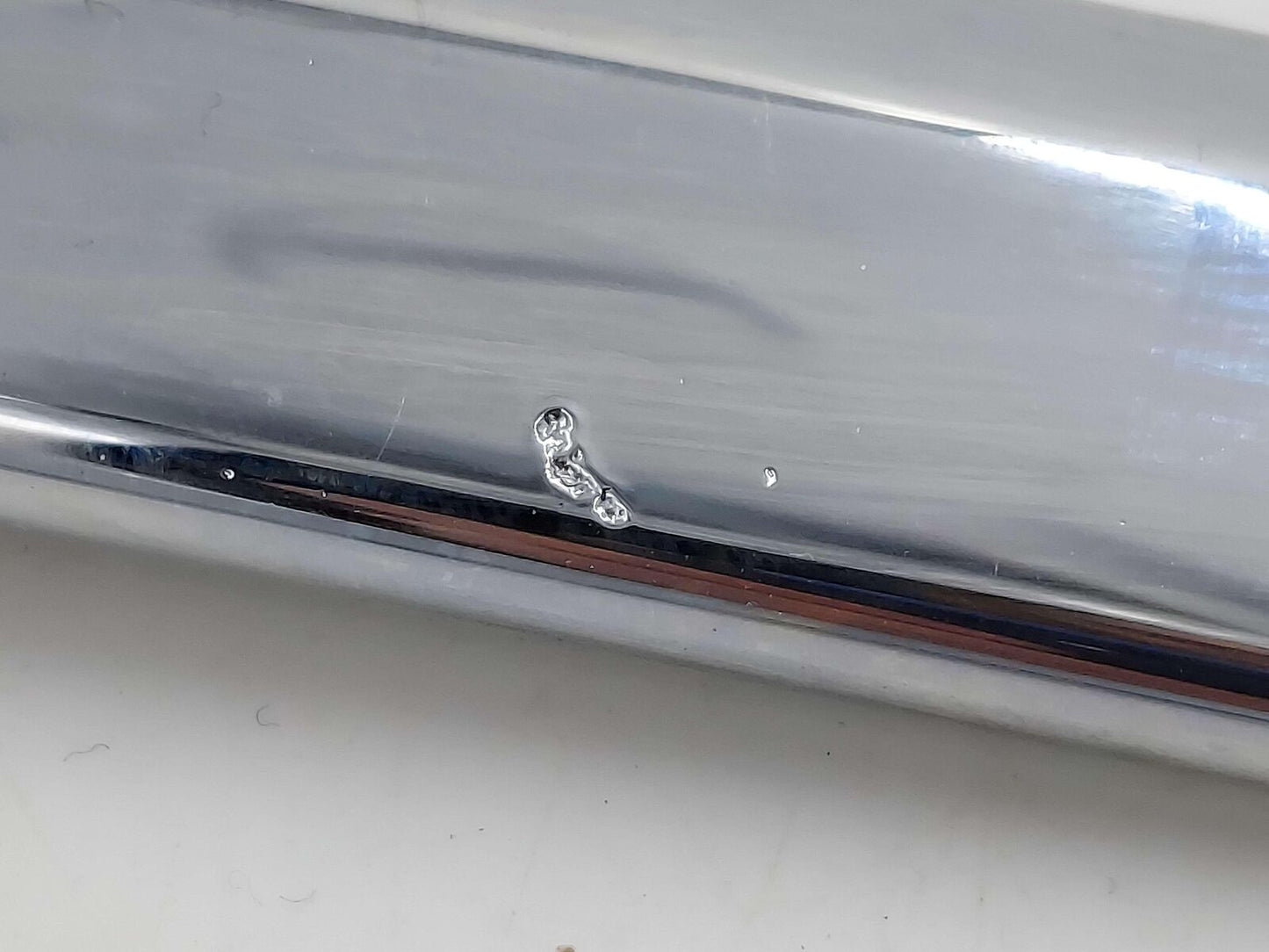 06-11 MERCEDES CLS550 C219 CHROME ACCENT TRIM 4 PIECES *MINOR CHIP*