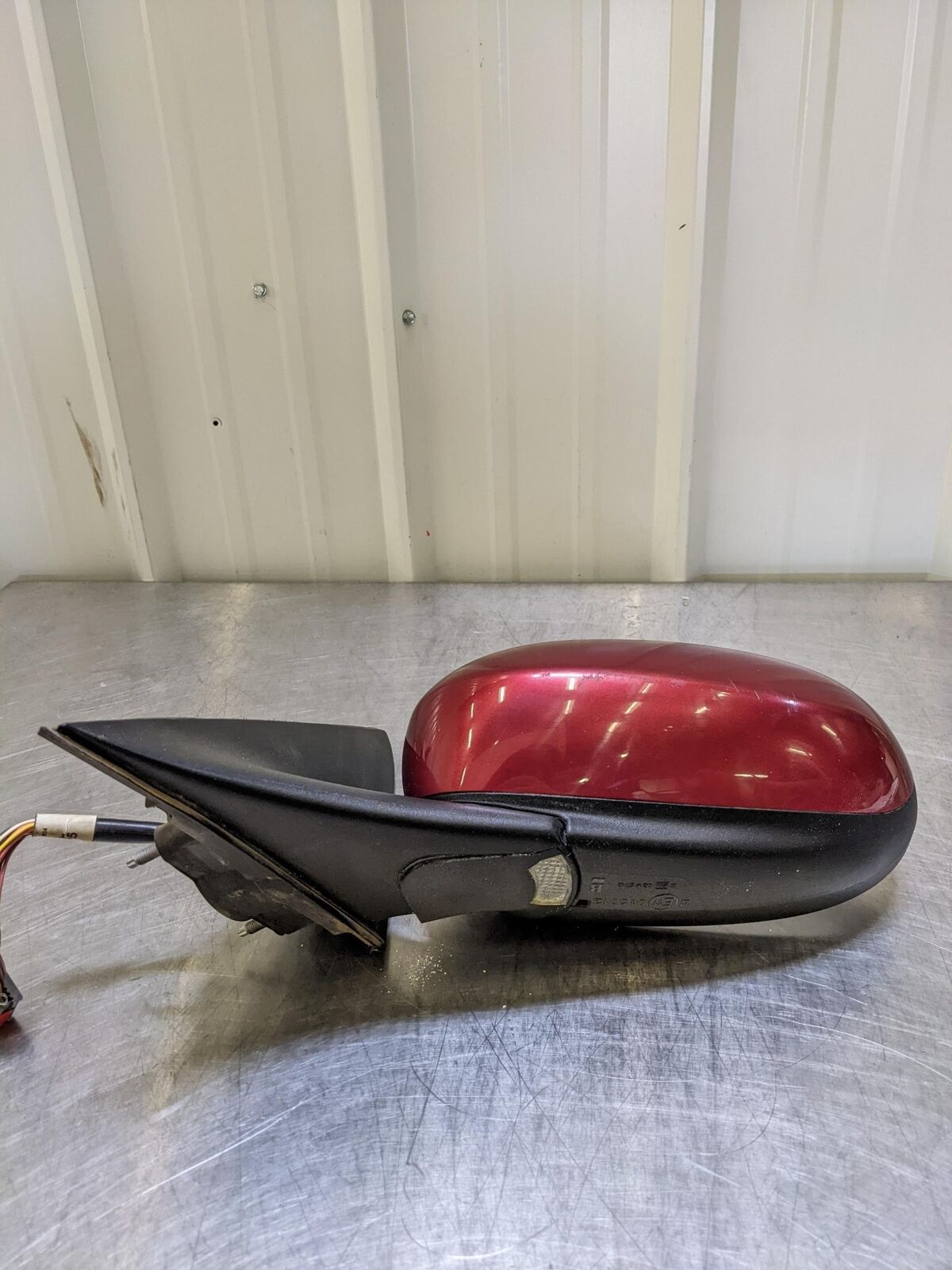 💥04-07 JAGUAR XJ8 LH Left Door Mirror Red Electric💥