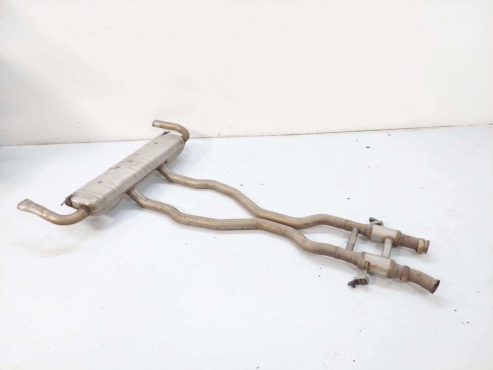 16-19 MERCEDES GLE63S AMG W166 Exhaust Muffler & Pipe / Resonators A2124901201 